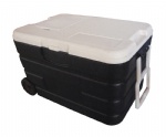 Plastic cooler box