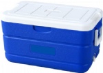 Plastic cooler box