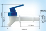 Plastic water spigot